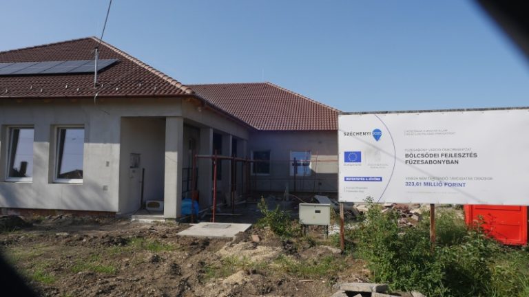 A bölcsőde új épülete